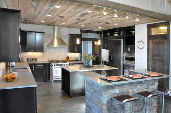 Residential Project, in a Wisconsin home. Reclaimed wood incorporated in many aspects of this space!