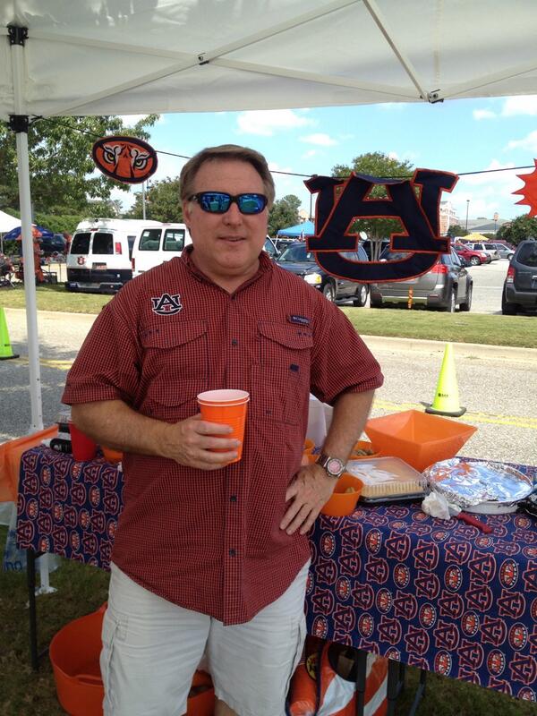 LarryRodgers2's tweet image. No better place to be sweatin' like this #WarDamnEagle