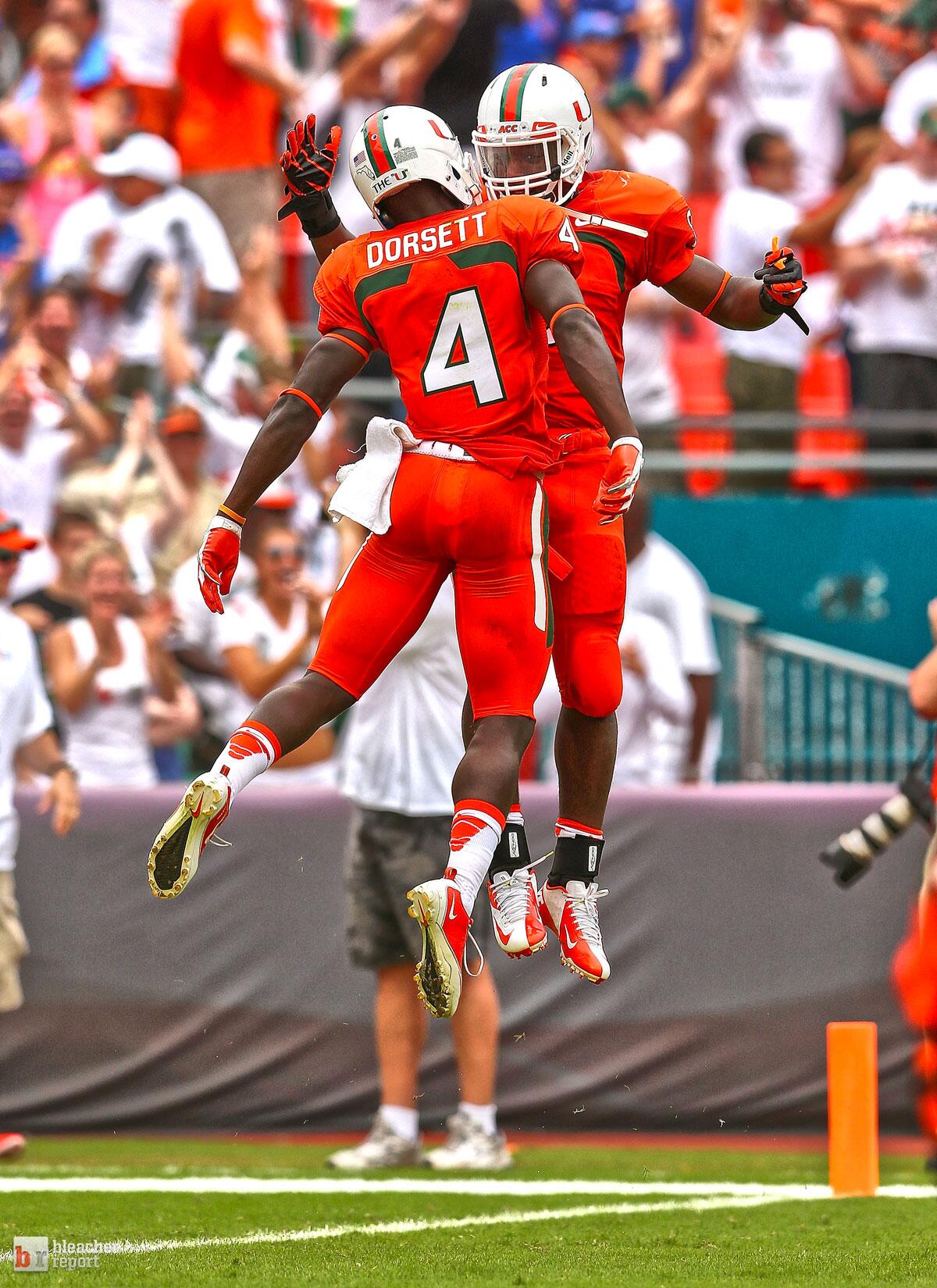 Bleacher Report on Twitter "THE U!!! Miami Hurricanes take down the No