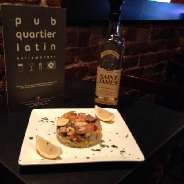 Toujours avec #MartiniqueGourmande le #Matoutou aux crevette de Matane du <a href="/Pub_QL/">Pub Quartier Latin</a> !!!!