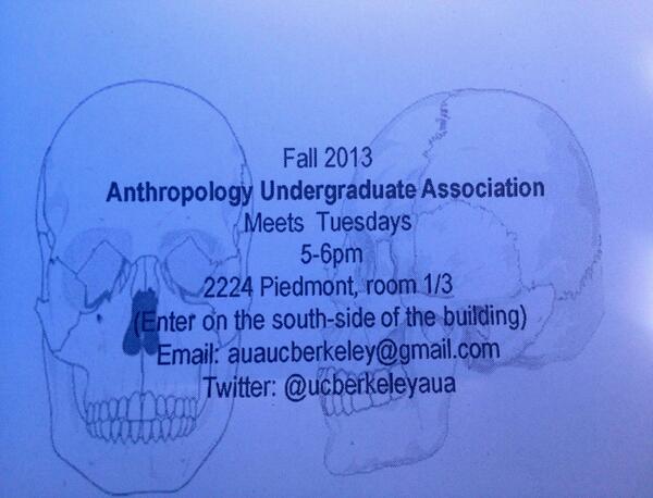 UCBerkeleyAUA's tweet photo. Get pumped for the 1st AUA meeting of the semester! 

This Tuesday 5-6 pm, 2224 Piedmont http://t.co/hpEQGXKc02