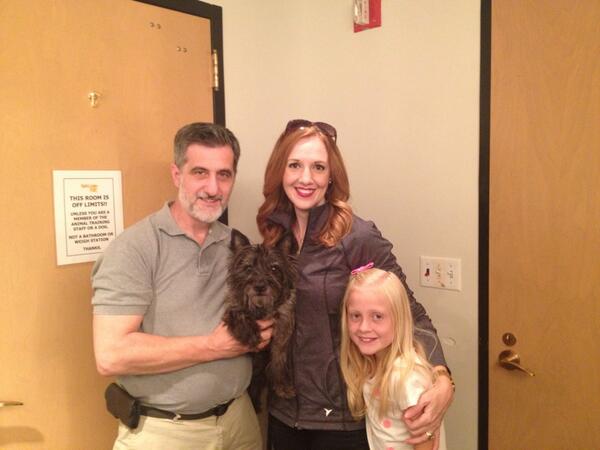 MichLBlake's tweet photo. Thanks, @BillBerloni , for taking the time to meet with us today! We loved meeting you, Nigel, and Loki! http://t.co/eikCr1IU8i