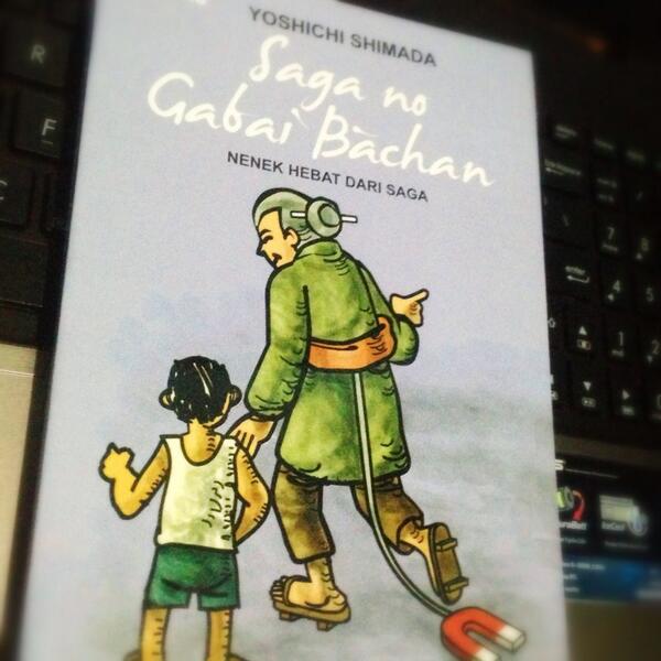 ranggaelfalluja's tweet photo. Reading Saga no Gabai Bachan written by Yoshici Shimada http://t.co/ZRDONVt9yt