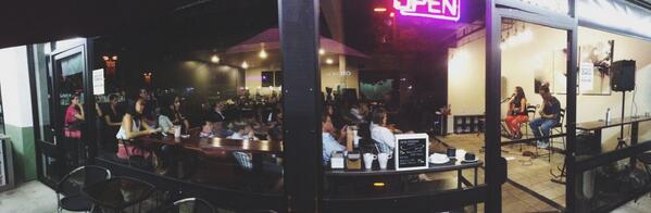 avidcoffee's tweet photo. .@EOneill88 is killin it at #avidlive right now! http://t.co/VF2fqdtvSb