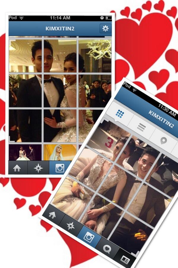 KimxiTin's tweet photo. Naaliw ako sa IG ko hehe.. http://t.co/8qha3xG9s7 via @PicCollage http://t.co/KYEvICTgyR