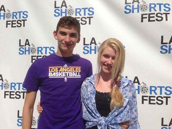 andyscottharris's tweet photo. @andyscottharris attended the LA premiere of his short film "The Bluff" today at the LA Shorts Fest in NOHO. http://t.co/XjqZvgIgsA