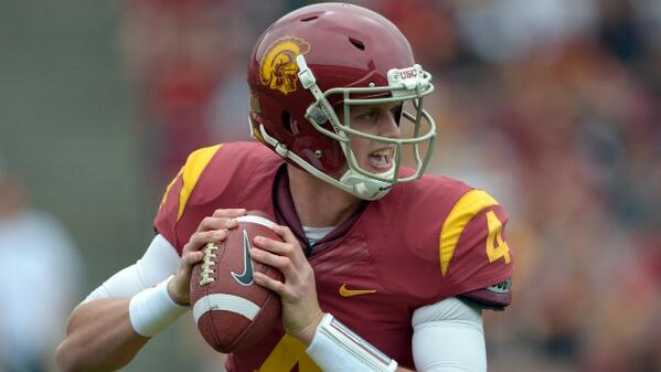 PabloWeather's tweet photo. #MaxBrowne for #USC Quarterback. Can't get any worse right? http://t.co/ubVc9aF9EV
