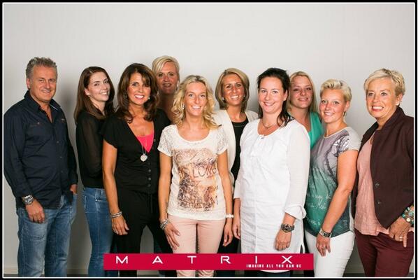 Matrix Kick-off event van de nieuwe haarlijn voor het najaar @ De Glazen  Ruimte in Maarssen