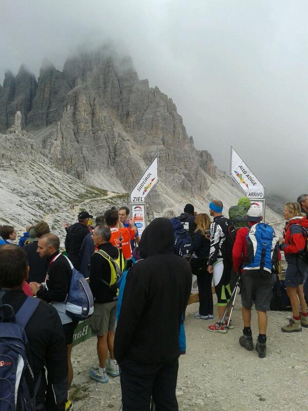 finish!! arrivo!! #dreizinnen #trecime #alpinerun @RunLovers