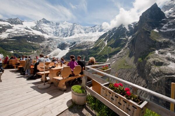 UntilEarth's tweet image. A Beer garden restaurant, Canadian Rocky Mountains USA.