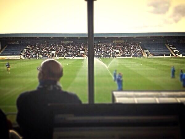 AwayFansOnTour's tweet photo. Bury fans at Rochdale yesterday #buryfc http://t.co/o9pN4hSZrI