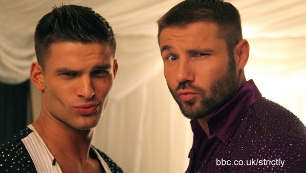 bbcstrictly's tweet photo. BLUE STEEL! @RugbyBenCohen and @AljazSkorjanec channel their inner-Zoolander. See more here http://t.co/BtIVVULCDd http://t.co/DETJcxEsRZ