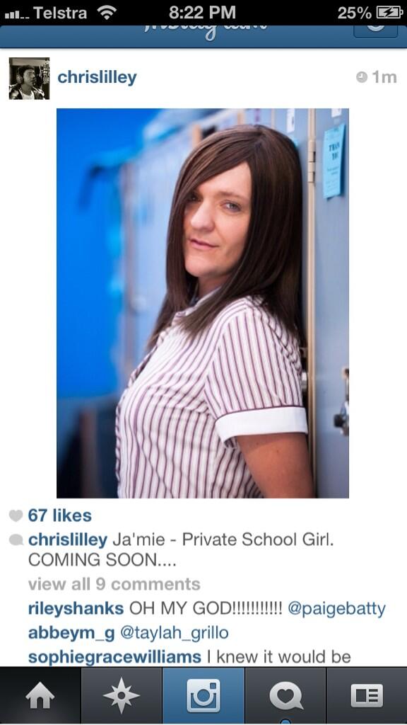 HitMusicAus's tweet photo. .@ChrisLilley has just announced he's doing a whole TV series of "Ja'mie" who's excited Iike me! 

Angus x http://t.co/fA6BEJyOS7