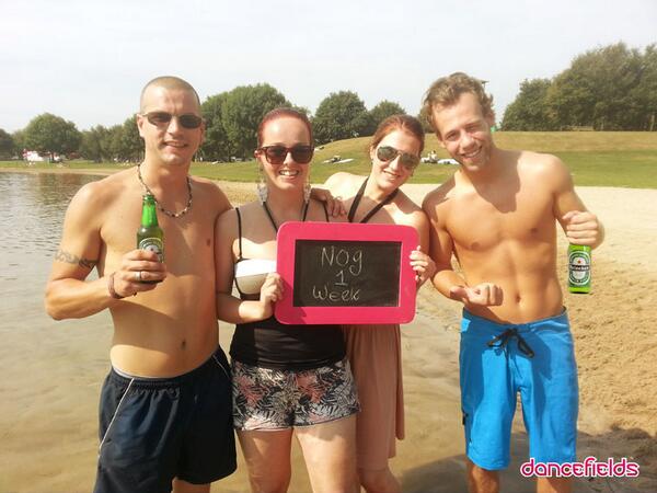 Dancefields's tweet image. Het is nu al gezellig aan de Wijthmenerplas....