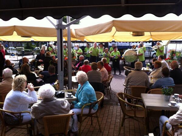 Het zonnetje schijnt weer, we zijn weer begonnen!!!@ blaasorkestenfestival
