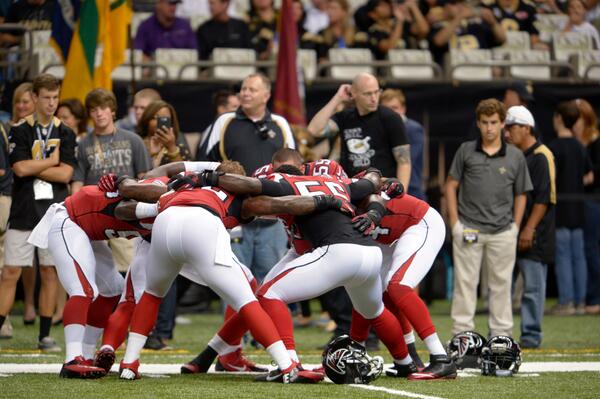AtlantaFalcons's tweet image. It's almost time! #ATLvsNO #RiseUp
