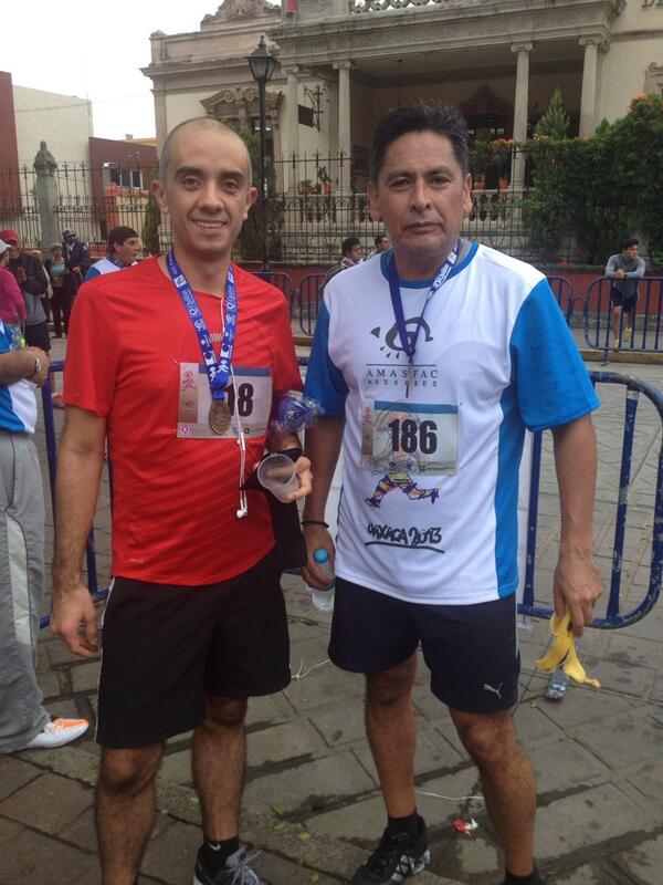 Y después de 5km <a href="/MarcoAyuso/">Marco Ayuso</a> y Rafa Cruz de Amasfac cruzaron la meta!