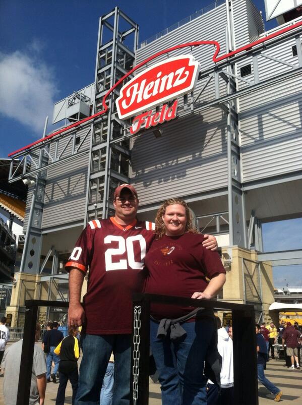 FiremanHokie's tweet image. @VT_Football  #VTTakeover Heinz Field