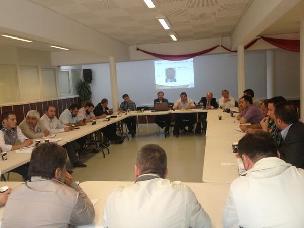 Kuzey Hollanda Şube başkanları toplantısı, Amsterdam