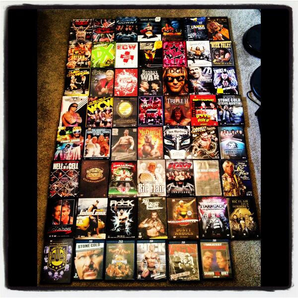 QCMail's tweet photo. @TripleH I have added a few more since this pic, what do think? #wwe4ever http://t.co/EoKXQh5ie7