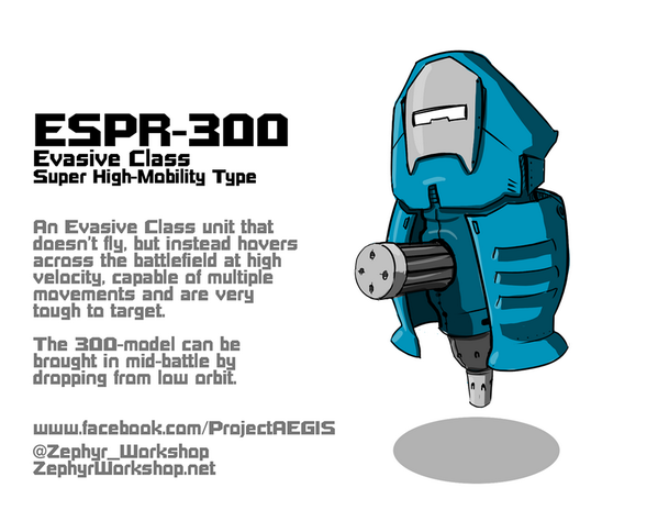 Zephyr_Workshop's tweet image. An Evasive-class that can enter the battle at any point! #projectAEGIS #mecha #indiegames #TableTop #bostonFIG