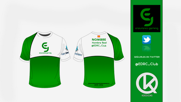 KDesiigns's tweet photo. ¡Presentamos las camisetas de @EDRC_Club! ¡Gracias por confiar en KDesigns! ^^ http://t.co/qf5gxY53oW