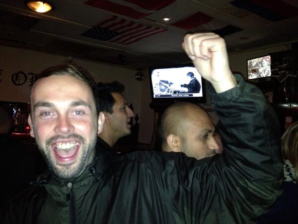 InformedSauce's tweet photo. @Flagtimefilms Ed: "I'm piss-wet through &amp; they've got Oasis on in the bar. I'm at home!" http://t.co/9yyLarArxZ