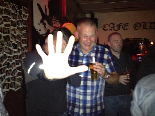 InformedSauce's tweet photo. Mark Dollery finally discovers the concept of shyness | @ibc2ibc #ibc2ibc #talktothehand http://t.co/UFggyy3JdM
