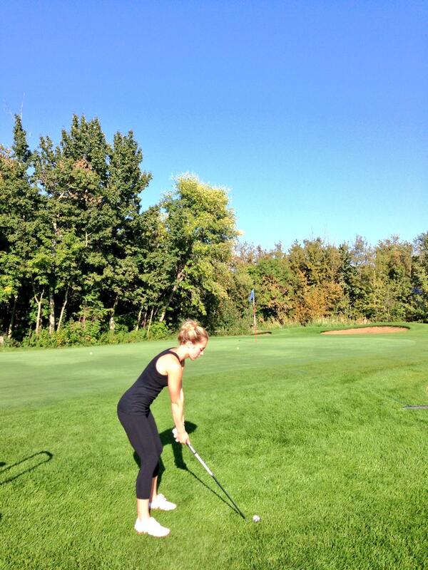 JakeQuast's tweet photo. Sunday afternoon golf with @TayGodin http://t.co/462v7JFdLk