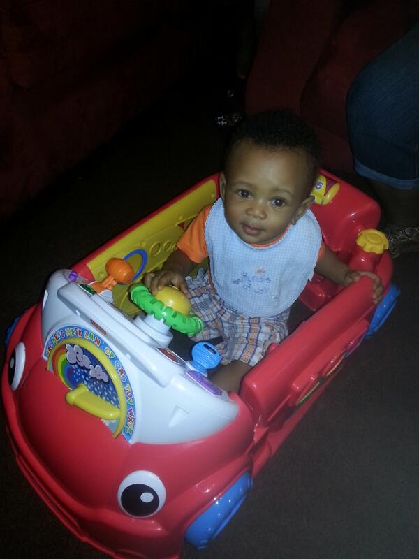 niknakgrimes's tweet photo. My fat daddy on his 1st birthday http://t.co/eIOpVyZl0k