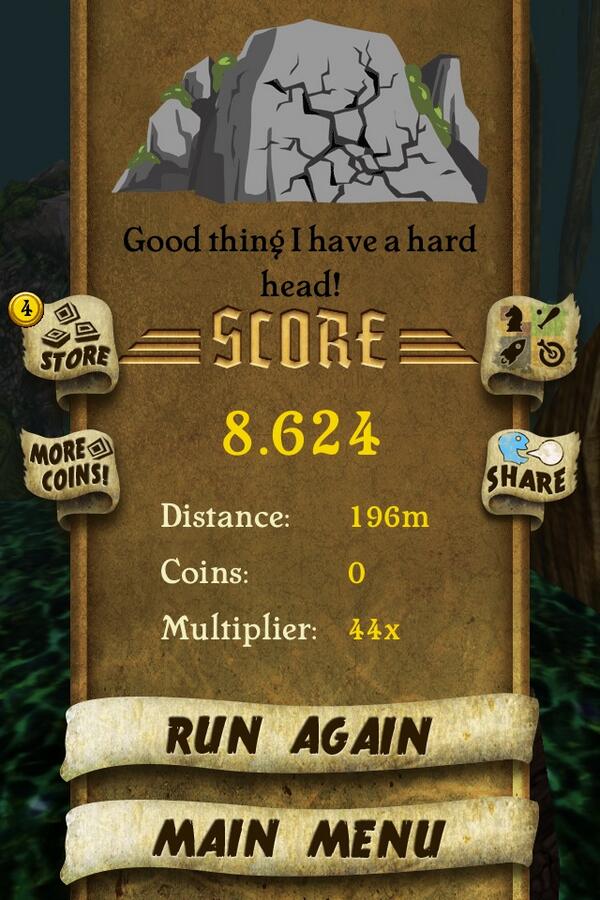 ccontreras_ACG's tweet photo. I got 8.624 points while escaping from demon monkeys. Beat that! http://t.co/KoQnWKkXne #TempleRuno http://t.co/SIP27RwtdG