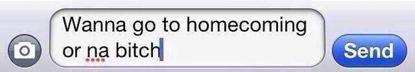 brownblndefacts's tweet photo. #HowToAskAGirlToHomecoming http://t.co/mj3lfRmU9X