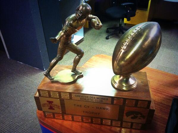 mattvanwinkle's tweet image. This just arrived at the WHO studios. #CyHawkWeek