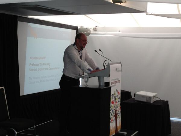 davvers605's tweet image. #GlobalEvents #GlobalNames #GlobalCity “@City_Joondalup: Prof Tim Flannery opens the Int'l BiodiverCities Conference http://t.co/k9Turxf1vT”
