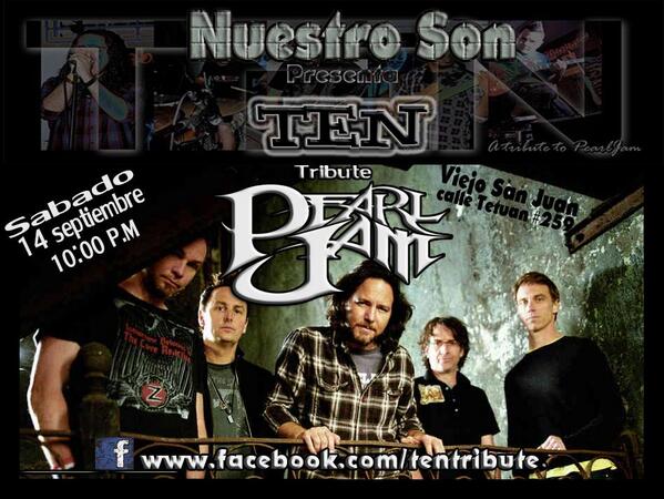Eguie5's tweet photo. Este proximo sabado 14 de septiembre @NuestroSon @mozkadrummer @yoelbass @RobertPou @JC_MASTER @TenTribute http://t.co/o3ieTuH5dv
