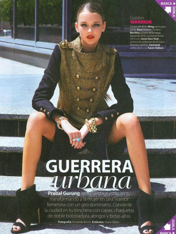 Svetlana Burenko for Cuore Stylo magazine