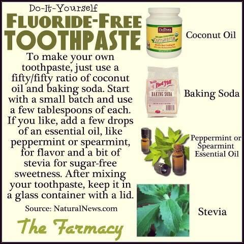 Net4Survival's tweet image. #Survival and #SelfSufficiency, make your own fluoride free toothpaste ...