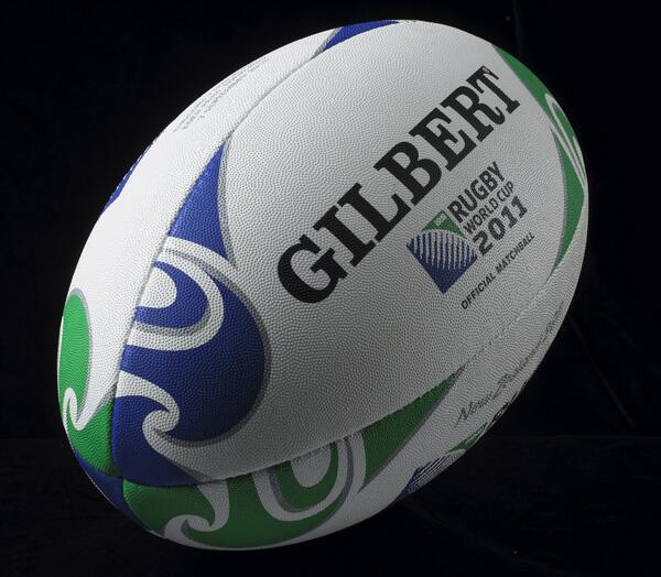 The RWC 2011 ball design took inspiration from the tournament look