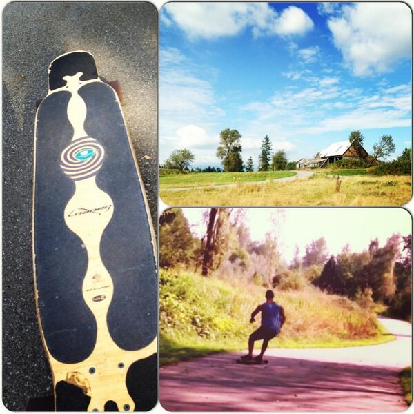 Blazinvancity's tweet image. #longboading