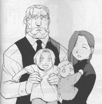 マンガ天国 そこいらのbotとは違うぜょ 鋼の錬金術師 このシーンの良さが分かる人だけrt ヴァン ホーエンハイム トリシャ エルリック エドワード エルリック アルフォンス エルリック Http T Co A35y3fwvdn Twitter