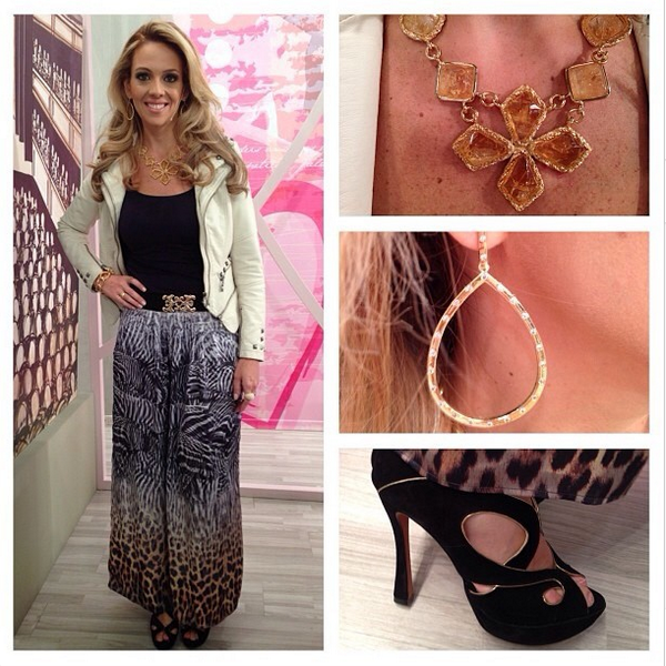 DeBemComAVidaTV's tweet photo. Look do dia! @Bpafehernandes veste Oficina de Moda, sapato por Roberto Oshiro e acessórios Morgan ateliê! http://t.co/0MPLeVSixS