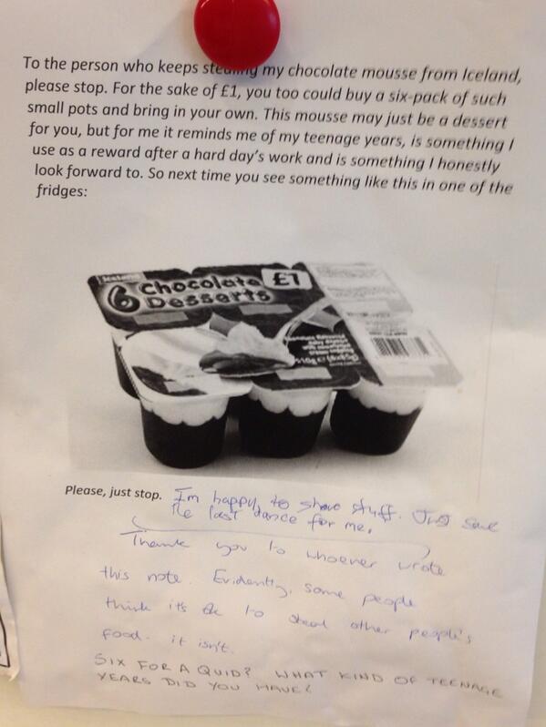 This, from notice board in Broadcasting House, is the real scandal at the BBC