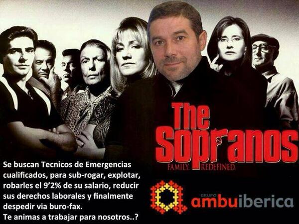 TES72559211's tweet photo. “@Embuiberica: LA NUEVA SERIE PATROCINADA POR @osakidetzaEJGV  Y @MagdalenoFamily, THE SOPRANOS, YA EN LAS CALLES. http://t.co/SJlBANVQ5t”