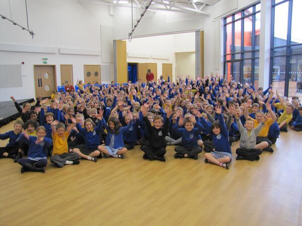 ashokahir's tweet image. &quot;Nid sardins ydyn ni&quot; - Difficult things take a long time, impossible things a little longer @YsgolTreganna