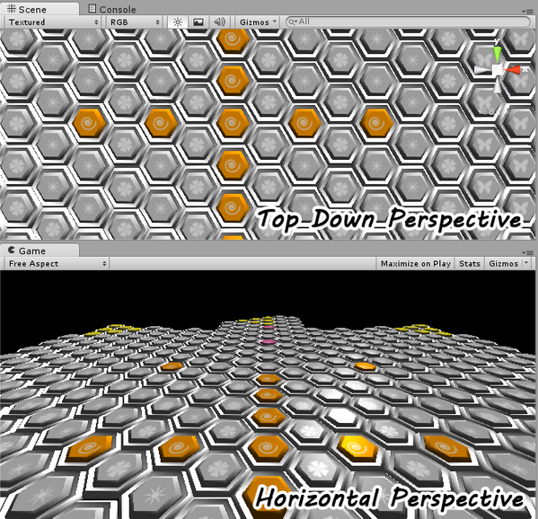 rainieHT's tweet image. views of my map based on camera location #gamedev #karmagame