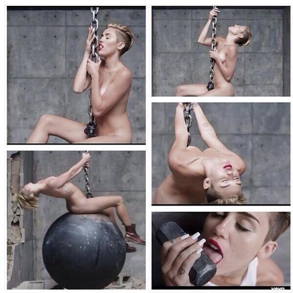 Wrecking ball porn - 🧡 Miley Cyrus Topless Wrecking Ball Leak - Hot Celebs...