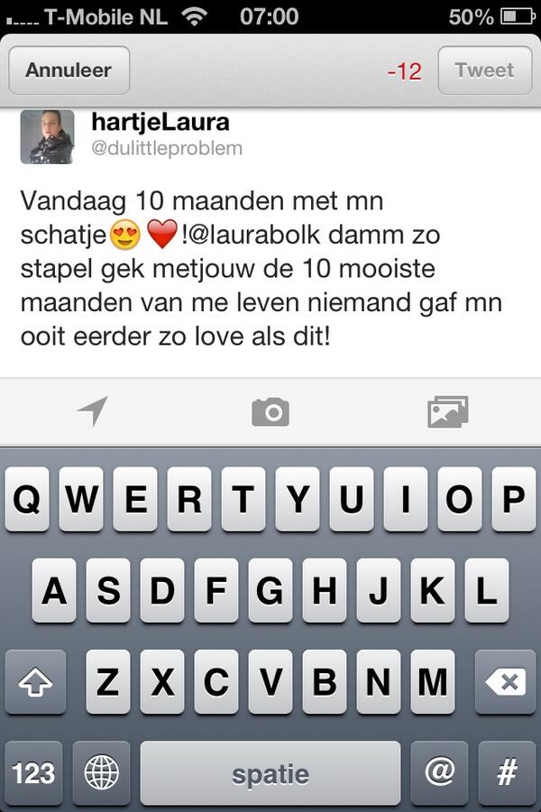 dulittleproblem's tweet photo. Michael💗💗Laura 10,11,12!! 4 eeuwig samen baby! http://t.co/mAuSzMOBQe