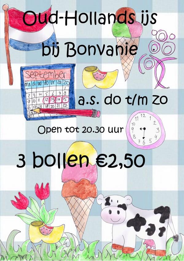 AtelierBonvanie's tweet photo. Vroeger deden ze niet moeilijk over zo'n weertje, dus vanaf donderdag: http://t.co/juyktlvWNq