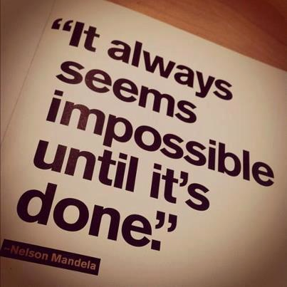 ExpandedLiving1's tweet image. It always seems impossible until its done ~ Nelson Mandela #NelsonMandela