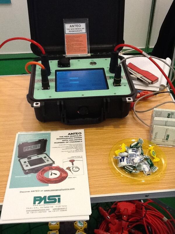 PASIGeophysics's tweet photo. we are at #EAGE Near Surface Geoscience 2013 in Bochum 9-11 September presenting new #seismograph for #geophysicist http://t.co/RRf4ahupvi